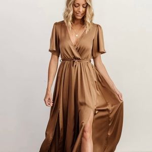 Baltic Born Sicily Satin Maxi Dress